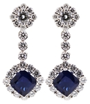 Sapphire Diamonds Earrings GPC608
