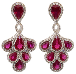 Ruby Diamonds Earrings GPM1060