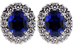 Sapphire Diamonds Earrings GY86S331