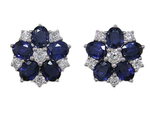 Sapphire Diamonds Earrings G543S230