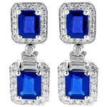 Sapphire Diamonds Earrings GPC266S