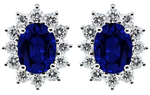 Sapphire Diamonds Earrings GPC456S