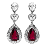 Ruby Diamonds Earrings RP462R