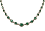 Emerald Diamonds Necklace N457HE7