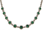 Emerald Diamonds Necklace NR50E5