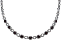 Ruby Diamonds Necklace N438R5
