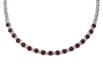Ruby Diamonds Necklace N54XR27