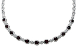 Ruby Diamonds Necklace N5414R10