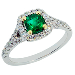 Emerald Diamonds Ring RCY55