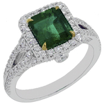 Emerald Diamonds Ring RJF185E