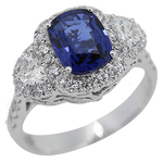 Sapphire Diamonds Ring RH2S187