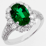 Emerald Diamonds Ring RP14683