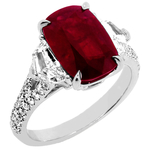 Ruby Diamonds Ring RPY406R