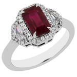 Ruby Diamonds Ring RTF234R