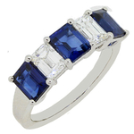 Sapphire Diamonds Ring RBD210S