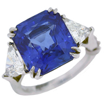 Sapphire Diamonds Three Stone Ring RT1125S