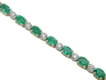 Emerald Diamonds Bracelet B431E10