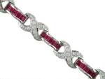 Ruby Diamonds Bracelet B1159R5