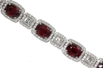 Ruby Diamonds Bracelet BCA75RPC