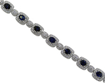 Sapphire Diamonds Bracelet B5481S
