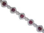 Ruby Diamonds Bracelet BMD45R