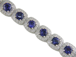 Sapphire Diamonds Bracelet BM45S29
