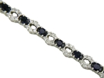 Sapphire Diamonds Bracelet B436CS52