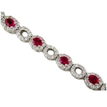 Ruby Diamonds Bracelet B438R1