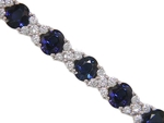 Sapphire Diamonds Bracelet B54XS77