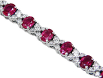 Ruby Diamonds Bracelet B54XR56