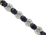 Sapphire Diamonds Bracelet B546CS47