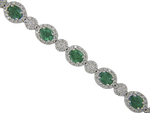 Emerald Diamonds Bracelet B5414E5