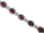 Ruby Diamonds Bracelet B644QR