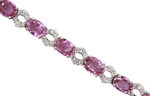 Pink Sapphire Diamonds Bracelet B756LP