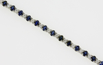 Sapphire Diamonds Bracelet B43XS96